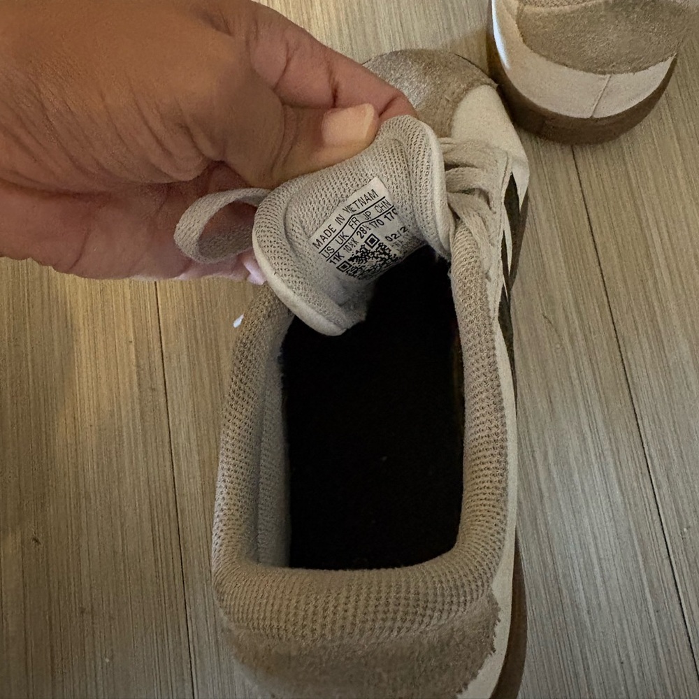 adidas Kids Sneakers - White and Brown